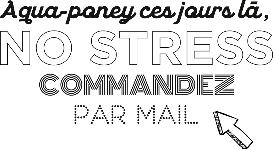 Aqua-poney ces jours lÃ 